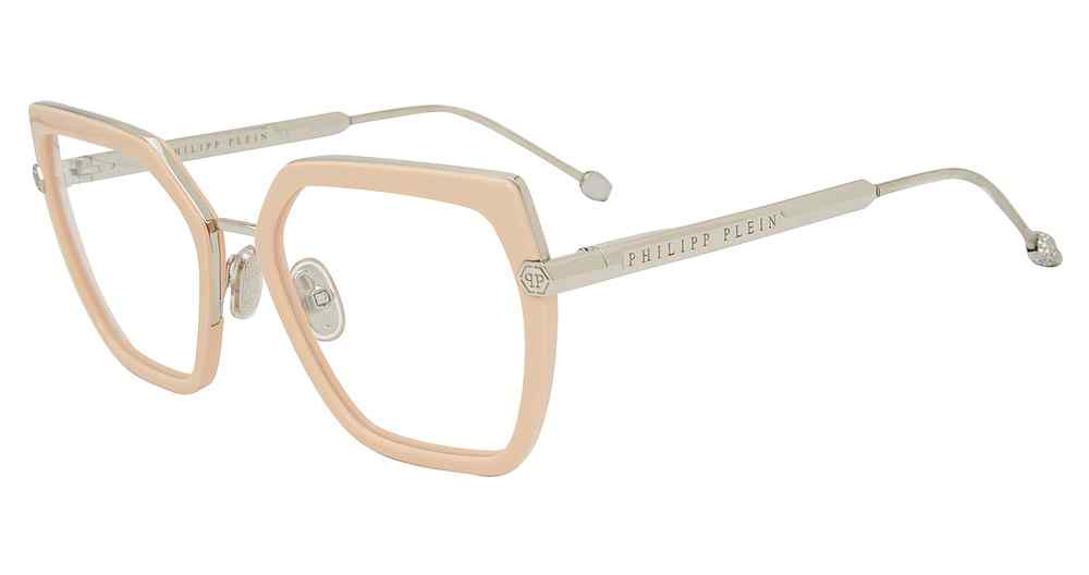 PHILIPP PLEIN OPTICAL VPP036S Eyeglasses ROSE-0579 54mm