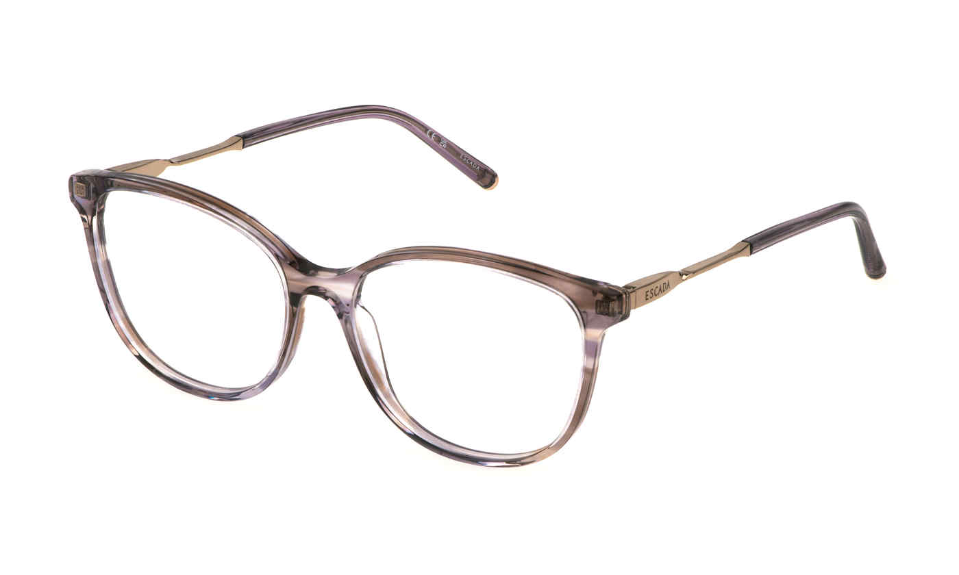 ESCADA OPTICAL VESE09 Eyeglasses BROWN-VIOLET-0P82 53mm