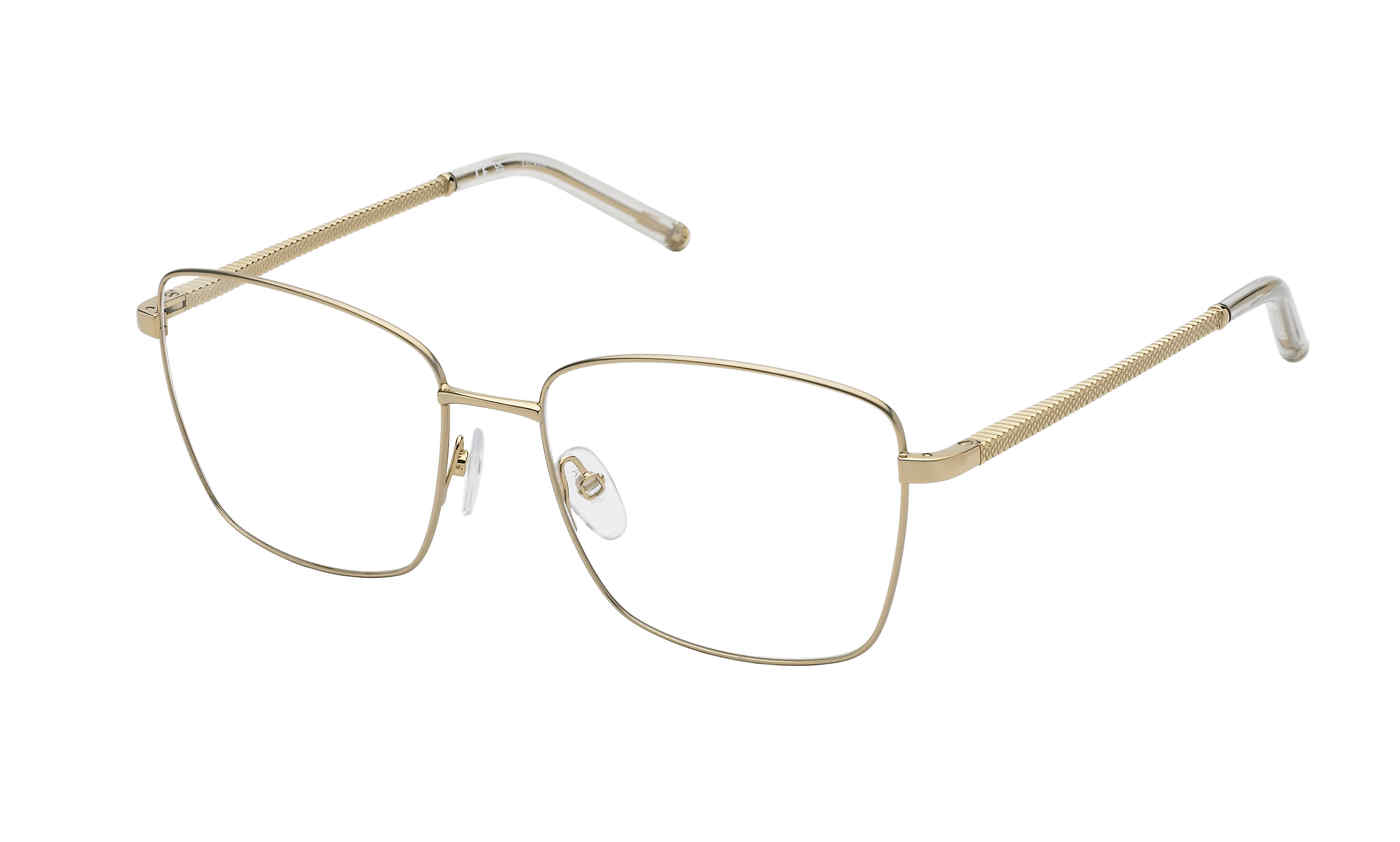 ESCADA OPTICAL VESD76 Eyeglasses ROSE–GOLD-W-BEIGE-0F47 55mm