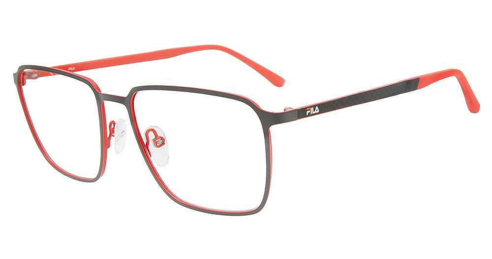 FILA OPTICAL VFI204 Eyeglasses GREY-RED-0R50 57mm