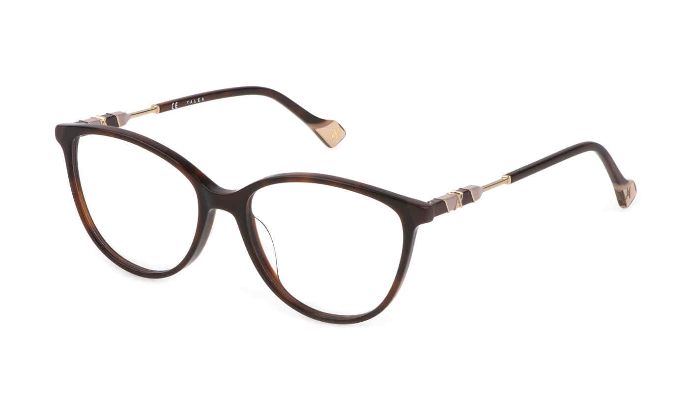 YALEA OPTICAL VYA071 Eyeglasses DARK-HAVANA-0752 53mm