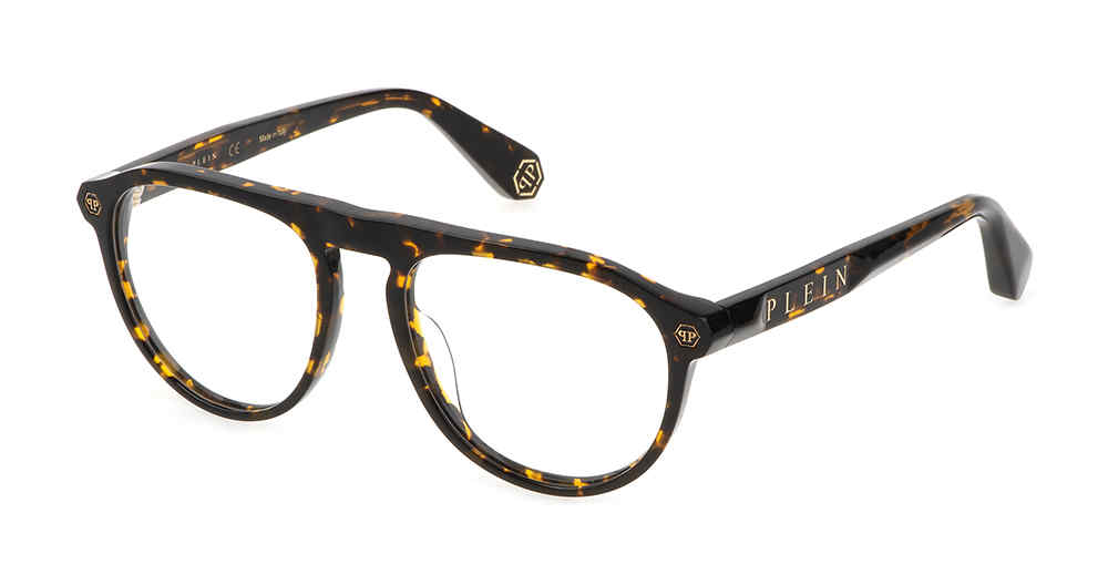 PHILIPP PLEIN OPTICAL VPP016M Eyeglasses BROWN-01AY 54mm
