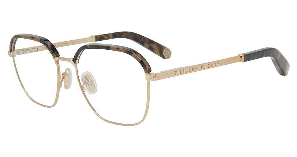 PHILIPP PLEIN OPTICAL VPP017M Eyeglasses BROWN-08FF 52mm