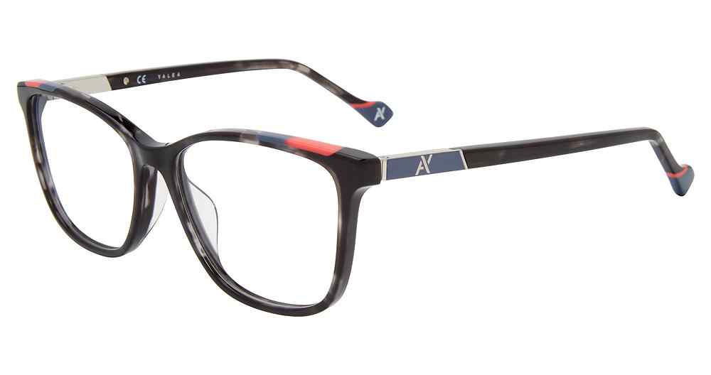 YALEA OPTICAL VYA002V Eyeglasses BLACK-096N 53mm