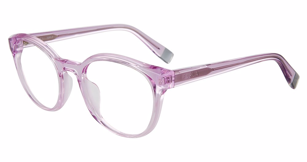 FURLA OPTICAL VFU642V Eyeglasses TRANSP.LILIAC-06PF 50mm