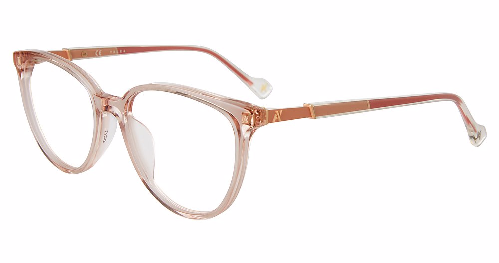 YALEA OPTICAL VYA065 Eyeglasses TRANSP.PINK-09AH 52mm