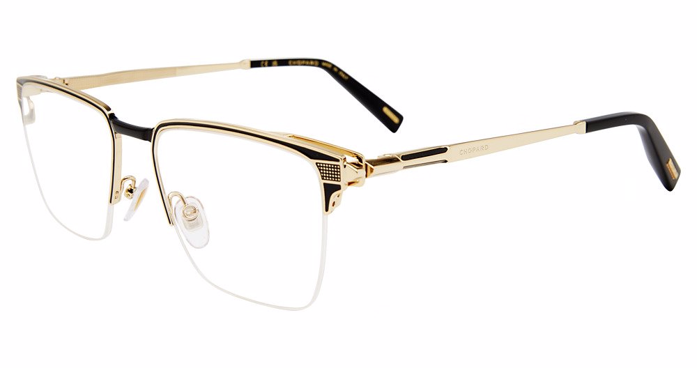 CHOPARD OPTICAL VCHL20 Eyeglasses ROSE-GOLD-BLACK-0301 54mm