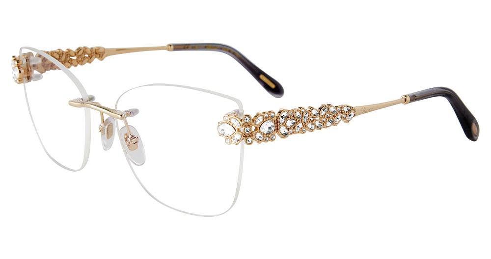 CHOPARD OPTICAL VCHG99S Eyeglasses GOLD-VIOLET-300Y 55mm
