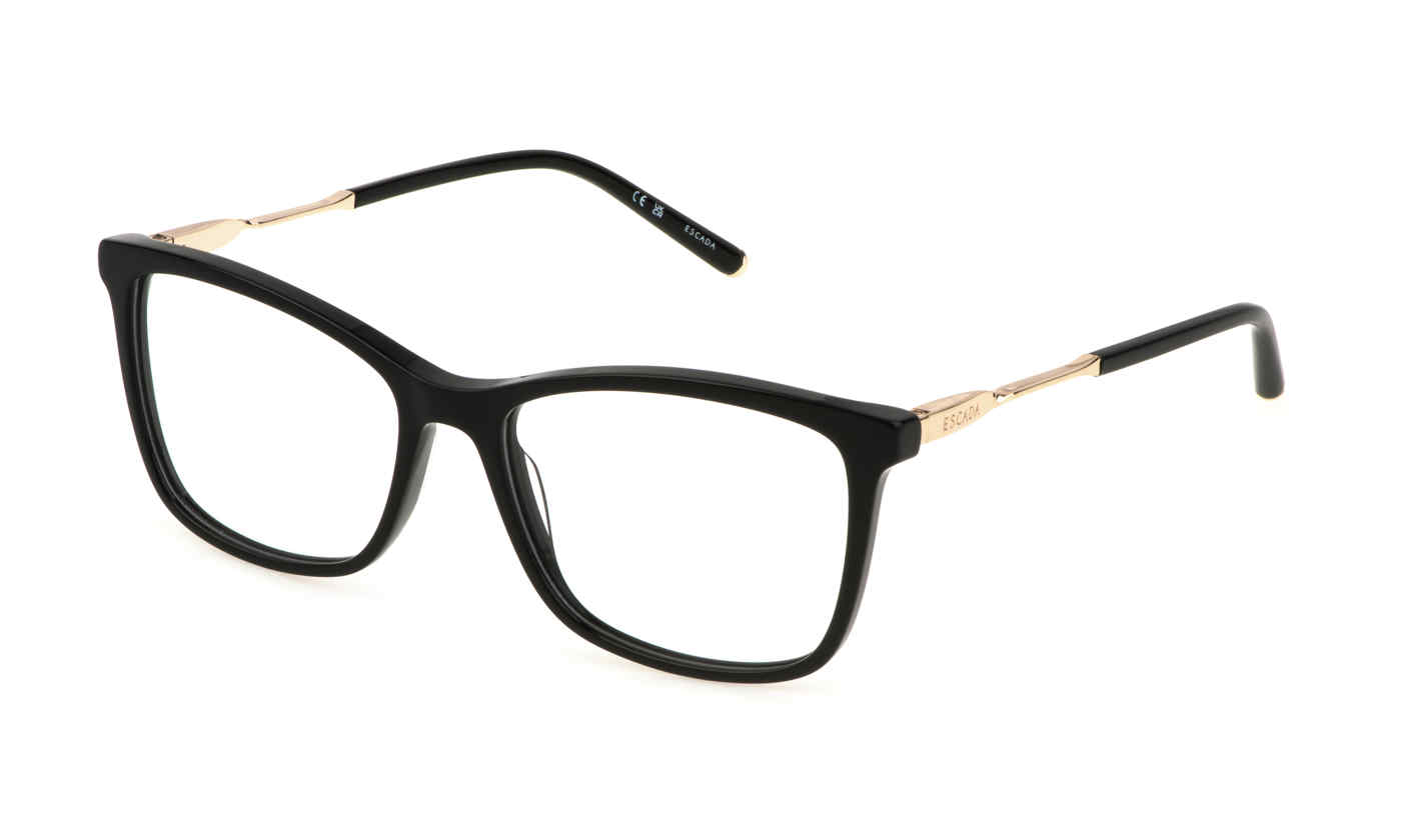 ESCADA OPTICAL VESE08 Eyeglasses SHINY-BLACK-0700 54mm