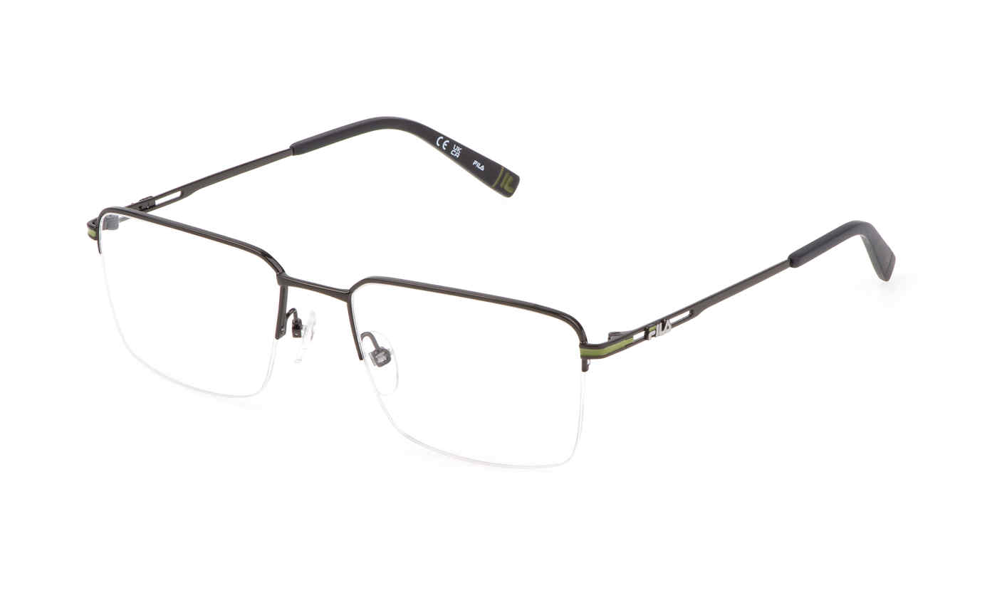 FILA OPTICAL VFI441 Eyeglasses GUN-GREEN-0E80 55mm