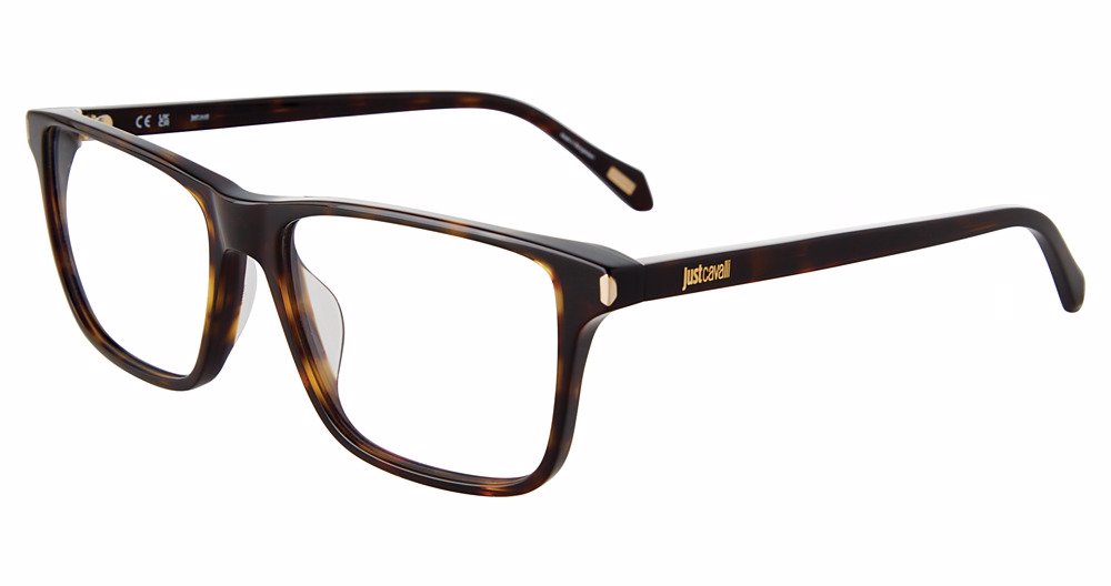 JUST CAVALLI OPTICAL VJC050 Eyeglasses DARK-HAVANA-0722 56mm