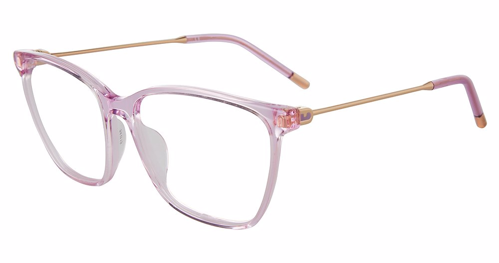 FURLA OPTICAL VFU635 Eyeglasses TRANSP.LILIAC-0C52 54mm