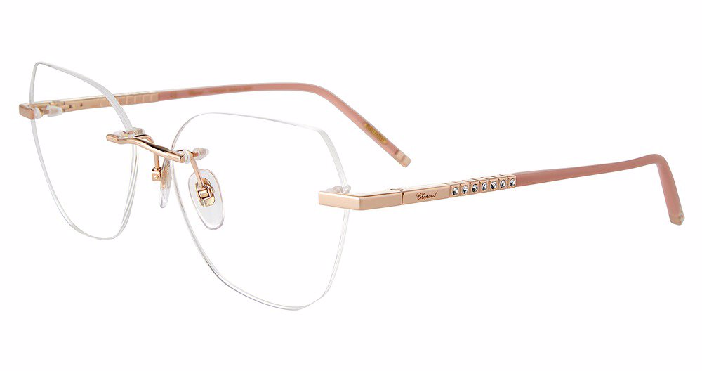 CHOPARD OPTICAL VCHG26S Eyeglasses COPPER-GOLD-08FC 54mm