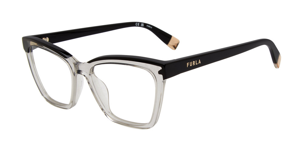 FURLA OPTICAL VFU682 Eyeglasses GREY-03GU 52mm