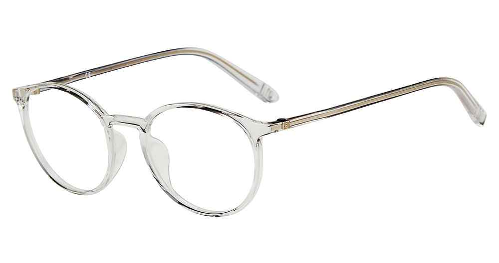 FILA OPTICAL VFI201 Eyeglasses CRYSTAL-0880 50mm