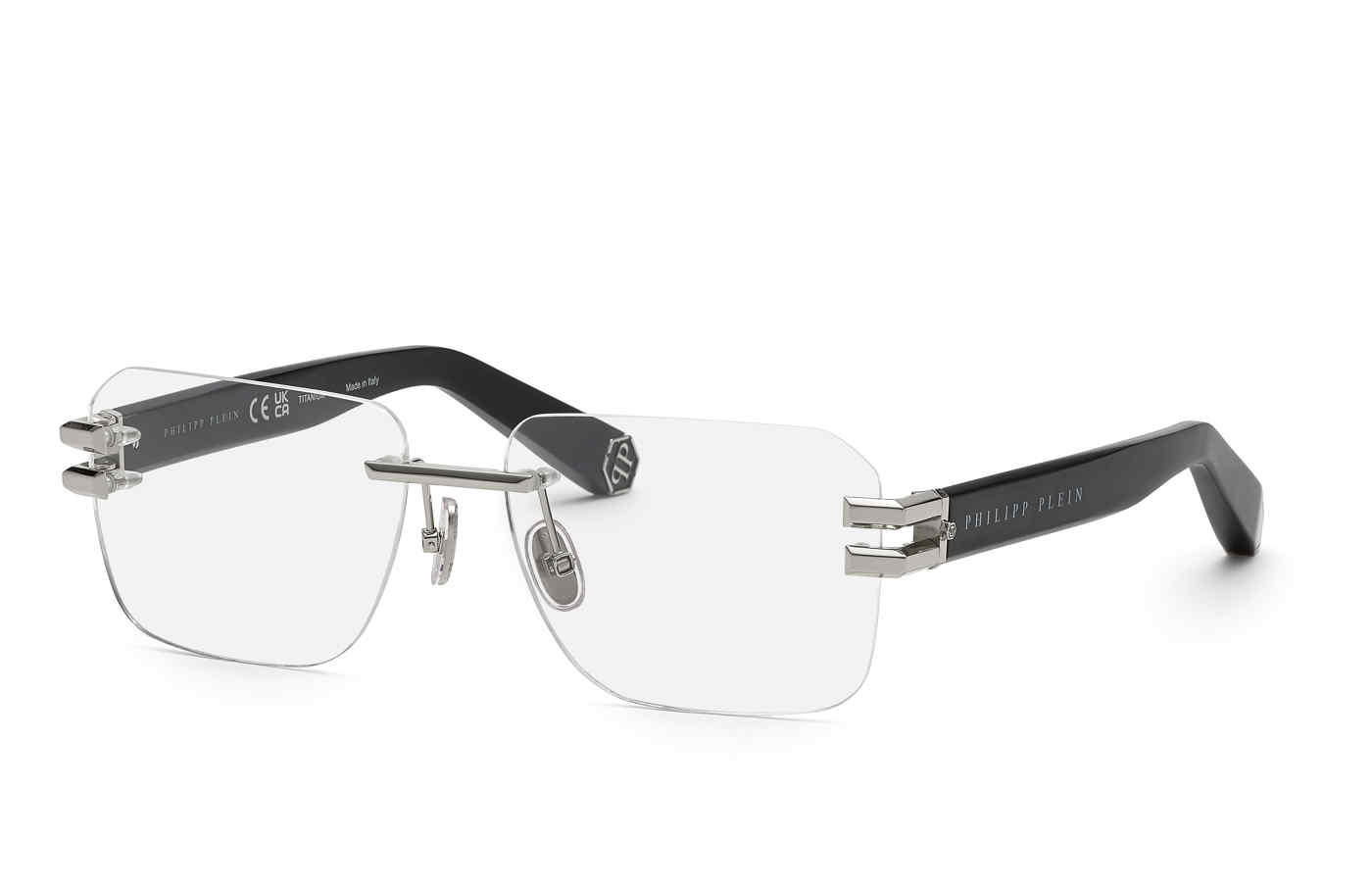 PHILIPP PLEIN OPTICAL VPP086M Eyeglasses PALLADIUM–0579 59mm