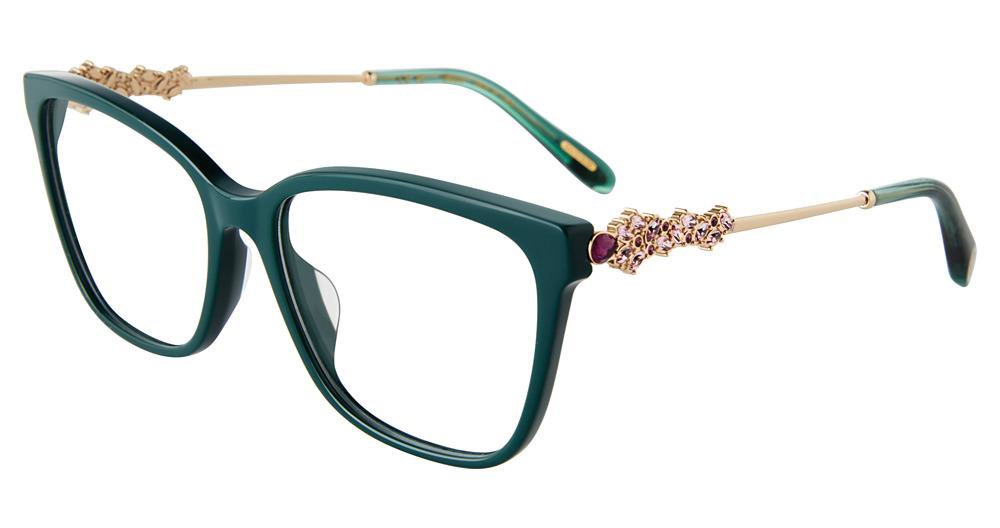 CHOPARD OPTICAL VCH361S Eyeglasses FOREST-GREEN-0AD1 55mm