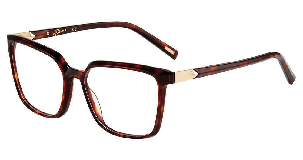 POLICE OPTICAL VPLF27 Eyeglasses BROWN-0714 55mm