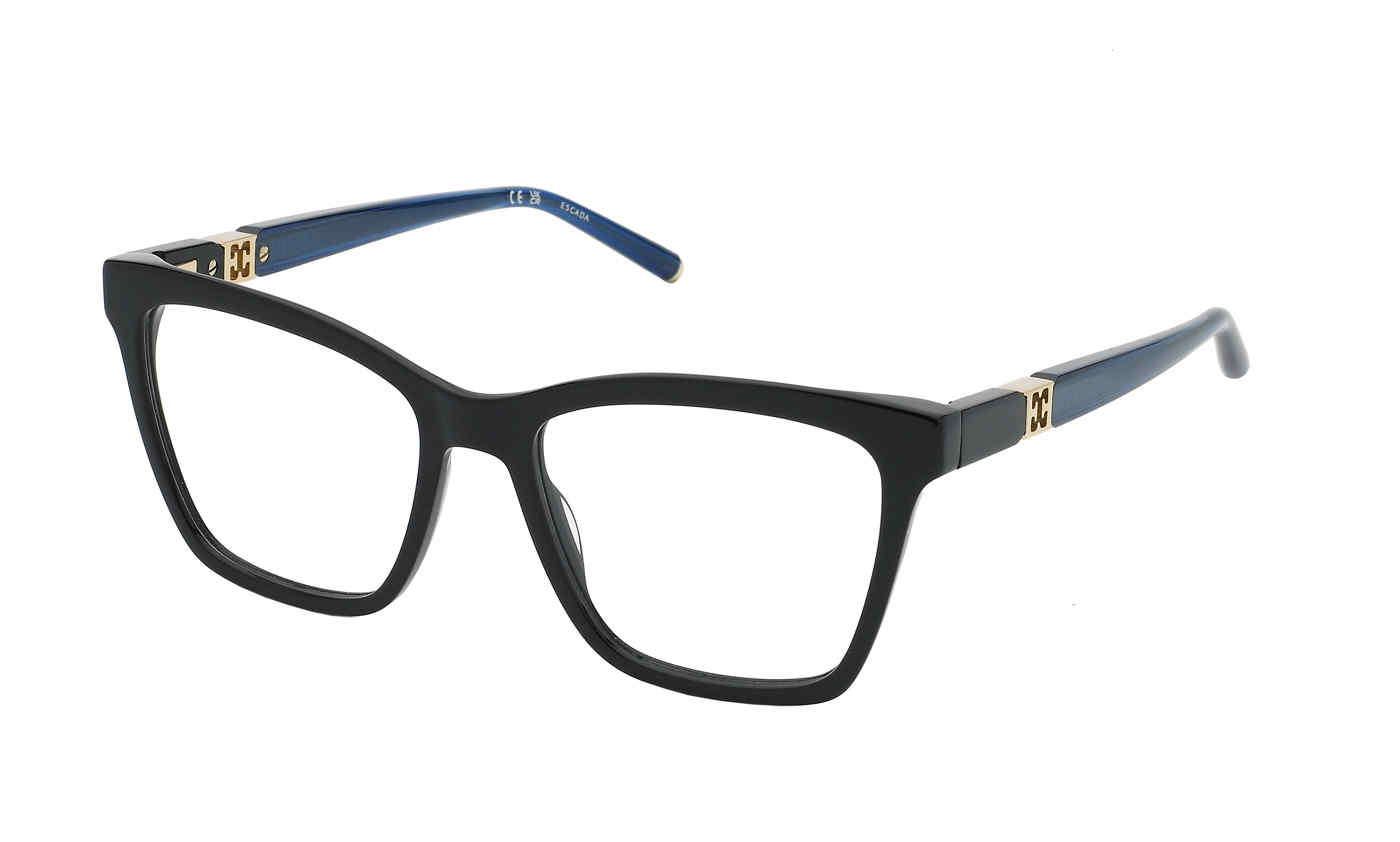 ESCADA OPTICAL VESD83 Eyeglasses SHINY-BLACK-0700 53mm