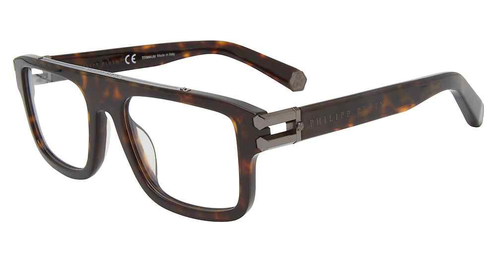 PHILIPP PLEIN OPTICAL VPP021M Eyeglasses BROWN-0722 53mm