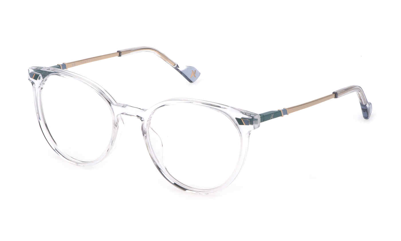YALEA OPTICAL VYA068 Eyeglasses CRYSTAL-75GY 51mm