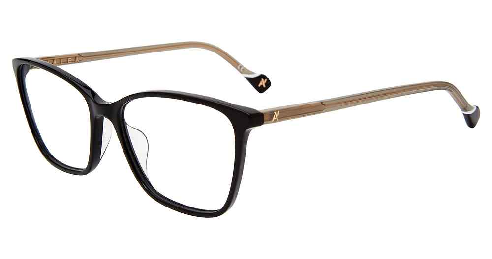 YALEA OPTICAL VYA048 Eyeglasses BLACK-0700 55mm