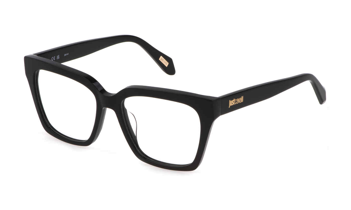 JUST CAVALLI OPTICAL VJC002 Eyeglasses BLACK-0700 52mm