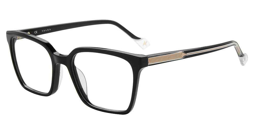 YALEA OPTICAL VYA045 Eyeglasses BLACK-0700 53mm