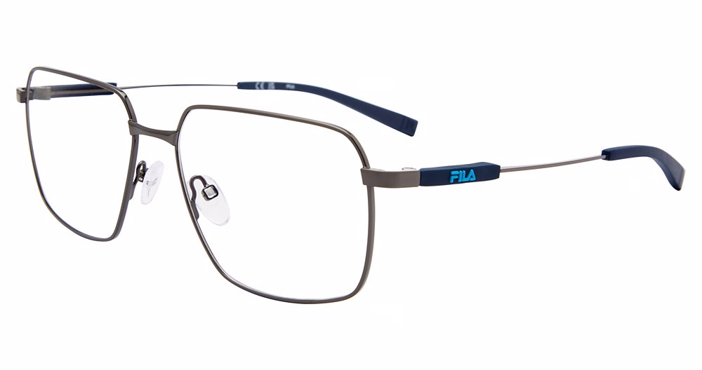 FILA OPTICAL VFI534 Eyeglasses TOTAL-SHINY-GUN-0568 56mm