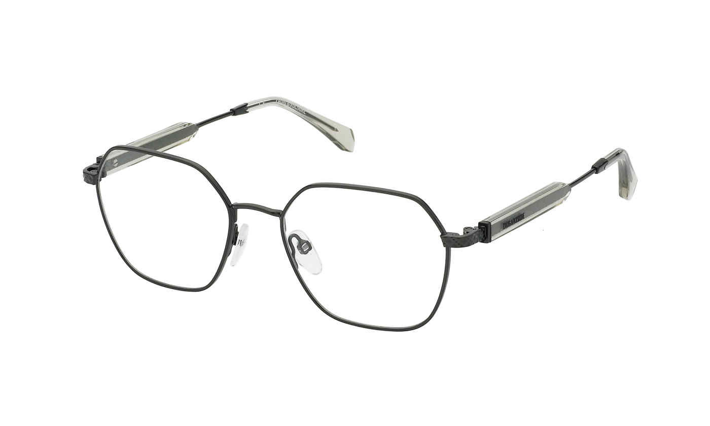ZADIG & VOLTAIRE OPTICAL VZV341 Eyeglasses GUNMETAL-0568 52mm