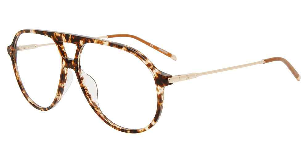 ZADIG & VOLTAIRE OPTICAL VZV329 Eyeglasses BROWN-YELLOW-HAVANA-781 57mm