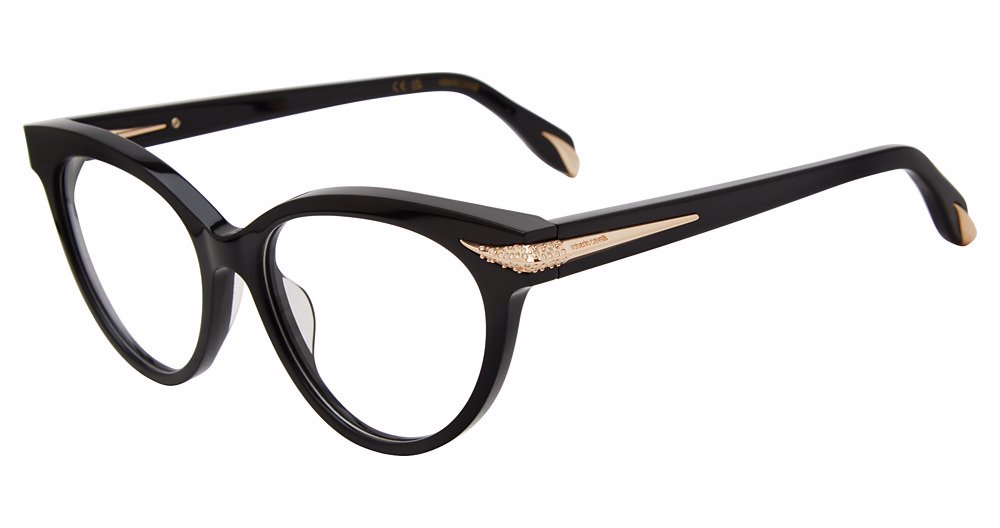 ROBERTO CAVALLI OPTICAL VRC018S Eyeglasses BLACK–0700 54mm