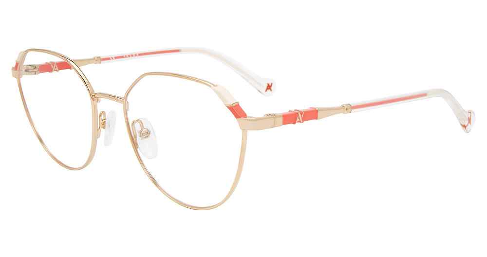 YALEA OPTICAL VYA017 Eyeglasses GOLD-033M 53mm