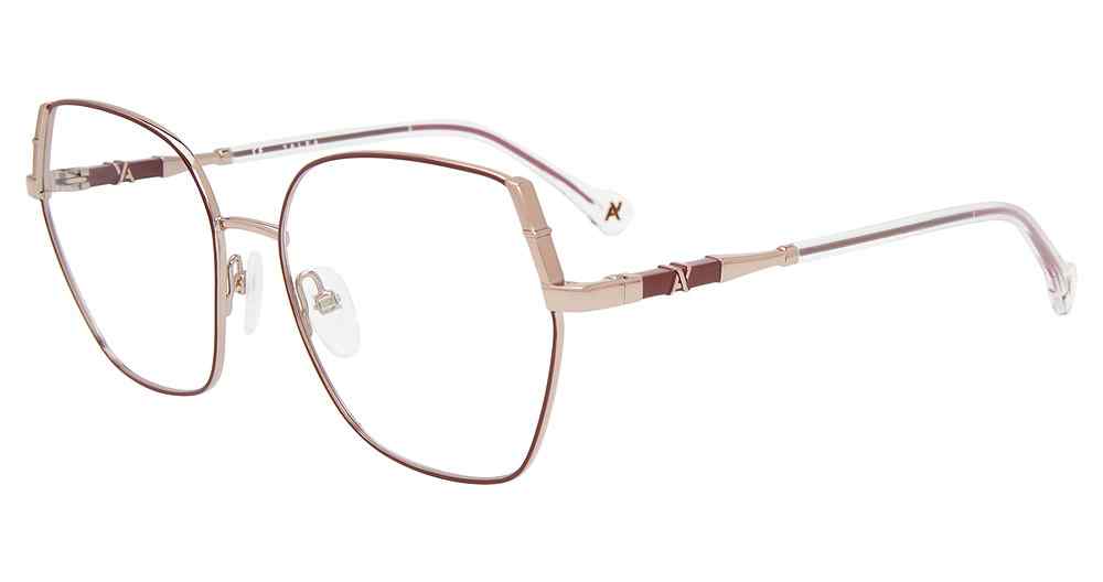YALEA OPTICAL VYA016 Eyeglasses ROSE-0H60 55mm