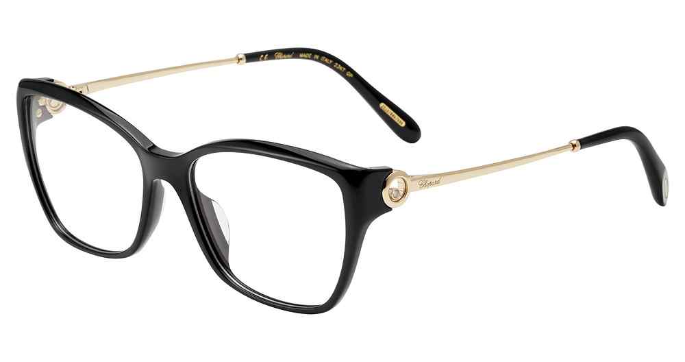 CHOPARD OPTICAL VCH322S Eyeglasses BLACK-0700 55mm