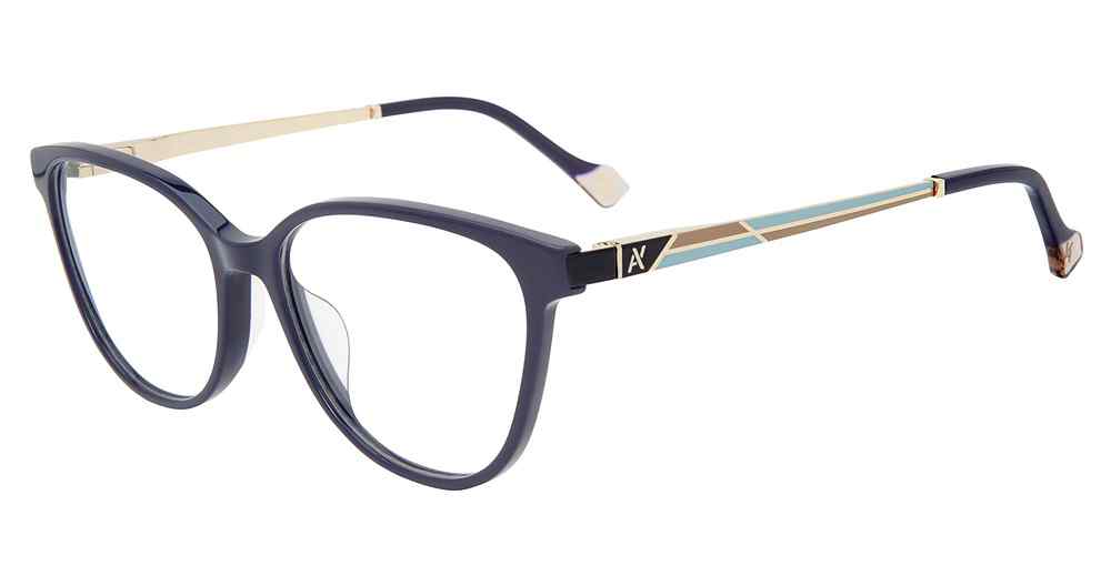YALEA OPTICAL VYA005 Eyeglasses BLUE-991 54mm