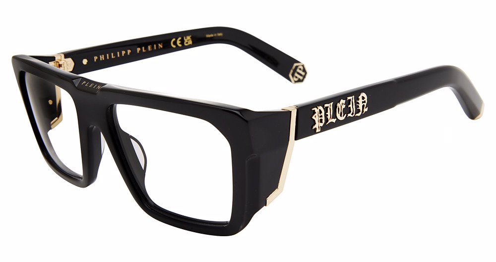 PHILIPP PLEIN OPTICAL VPP142M Eyeglasses BLACK-700Y 55mm
