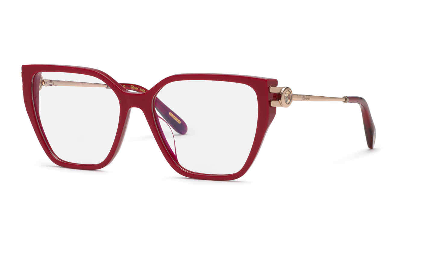 CHOPARD OPTICAL VCH380S Eyeglasses SHINY-BORDEAUX-08LA 56mm