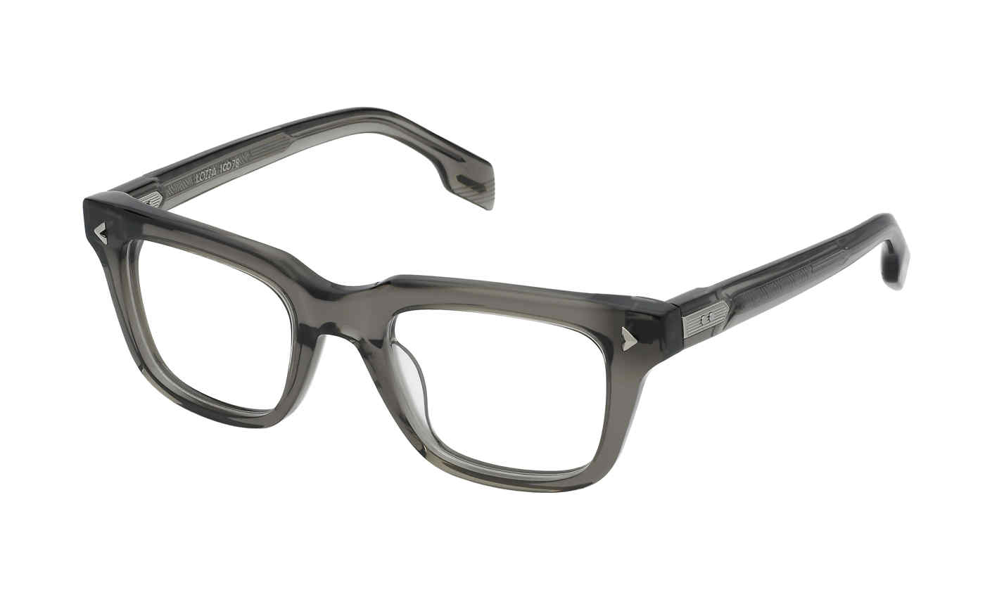 LOZZA OPTICAL VL4353M Eyeglasses TRANSP.GREY-098Z 51mm