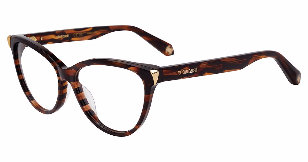 ROBERTO CAVALLI OPTICAL VRC102M Eyeglasses HAVANA-GRAD.-BROWN-0XAL 55mm