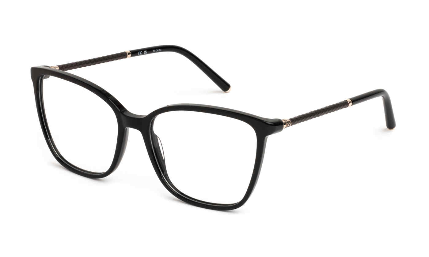 ESCADA OPTICAL VESE78 Eyeglasses SHINY-BLACK-0700 55mm