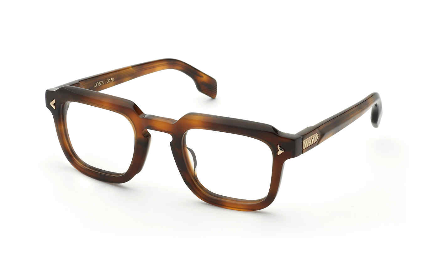 LOZZA OPTICAL VL4379M Eyeglasses SHINY-HAVANA-0706 50mm