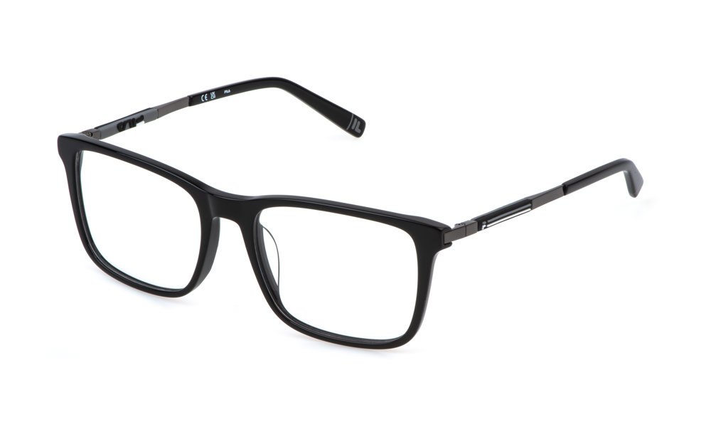 FILA OPTICAL VFI880 Eyeglasses SHINY-BLACK-0700 55mm