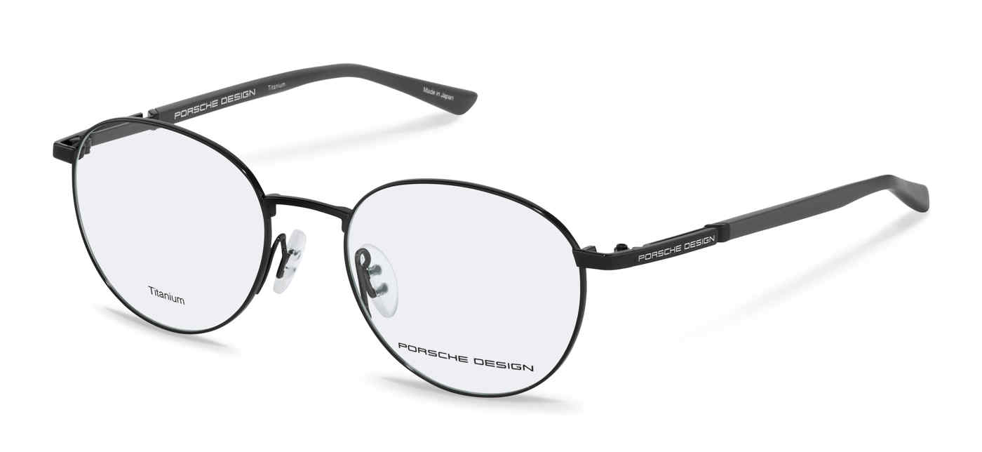 PORSCHE DESIGN OPTICAL P8731 Eyeglasses BLACK-GUNMETAL-A000 53mm