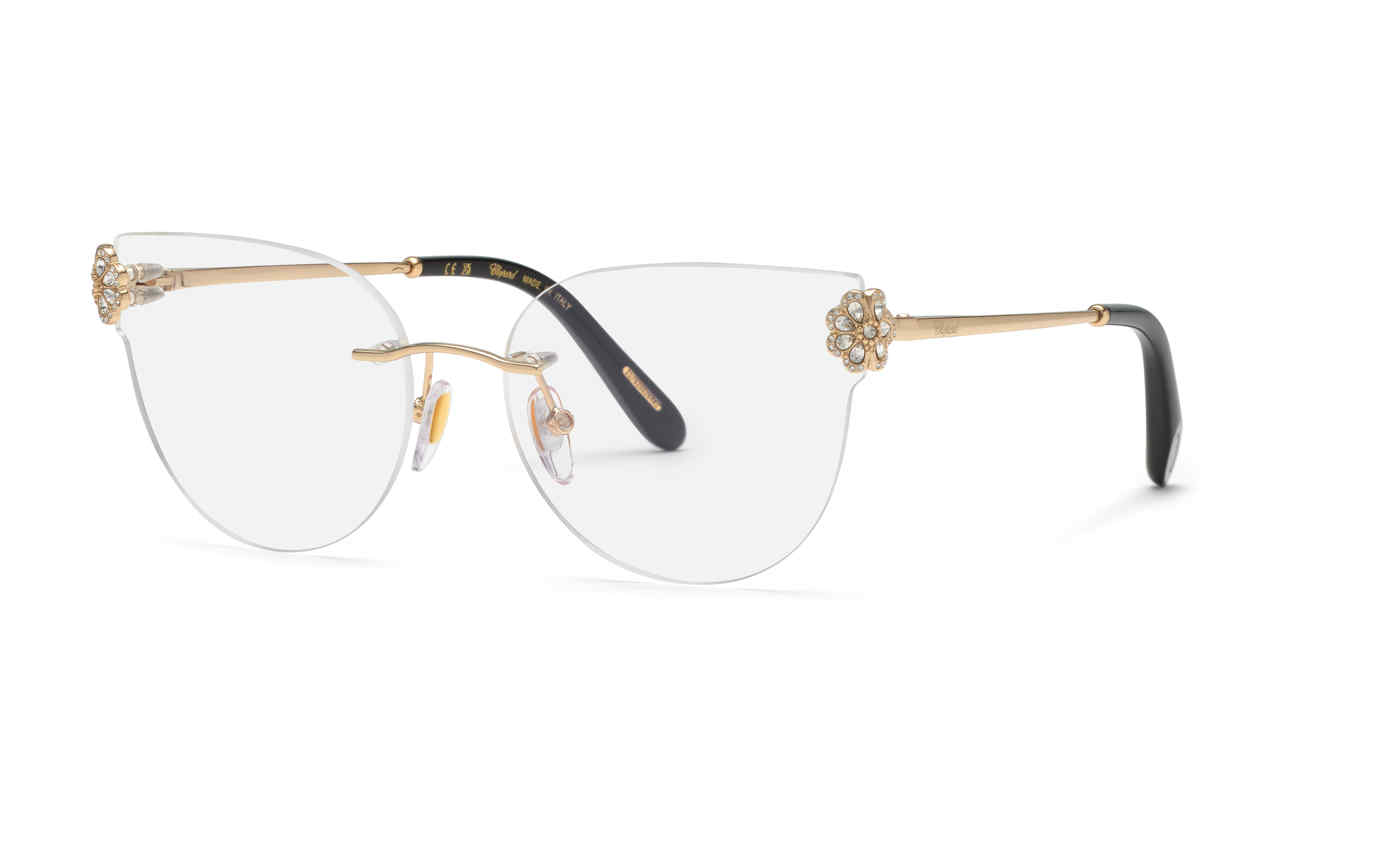 CHOPARD OPTICAL VCHL61S Eyeglasses SHINY-ROSE-GOLD-300K 56mm