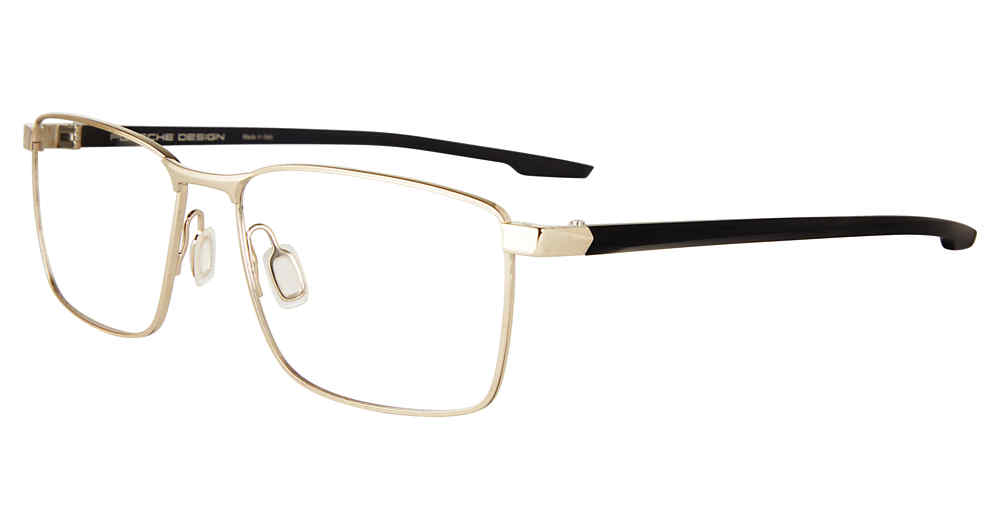 PORSCHE DESIGN OPTICAL P8733 Eyeglasses GOLD–DARK-BLE-B 57mm