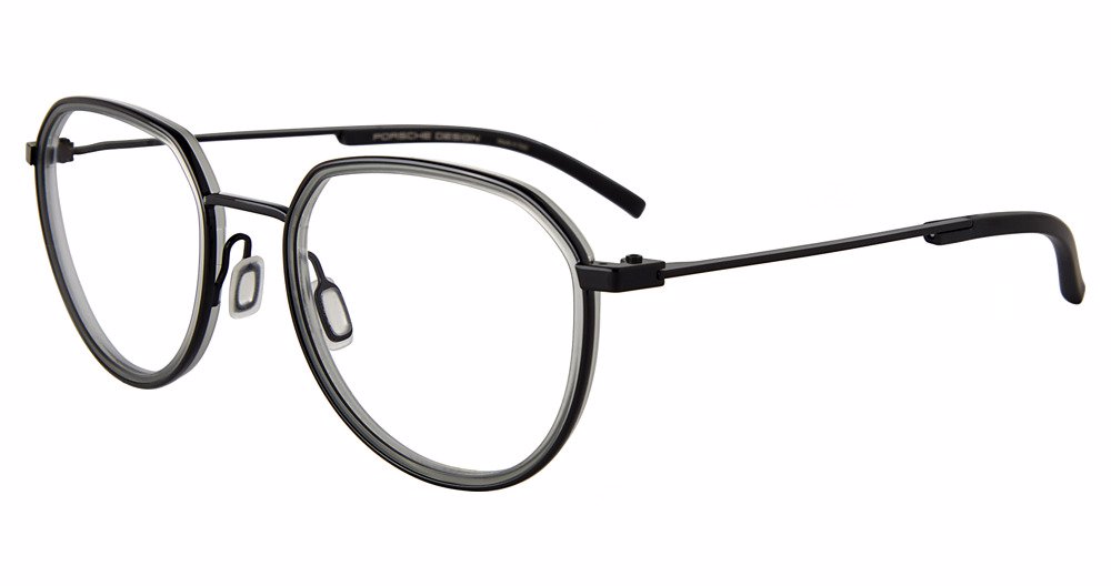 PORSCHE DESIGN OPTICAL P8740 Eyeglasses BLACK-A000 53mm