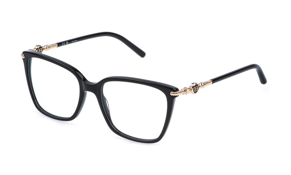 ESCADA OPTICAL VESF33 Eyeglasses SHINY-BLACK-700Y 53mm