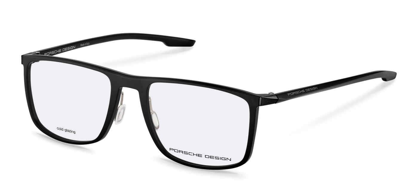 PORSCHE DESIGN OPTICAL P8738 Eyeglasses BLACK-A 56mm