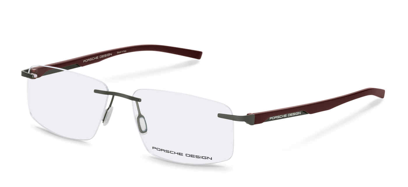 PORSCHE DESIGN OPTICAL P8748 Eyeglasses RED-C0S1 58mm